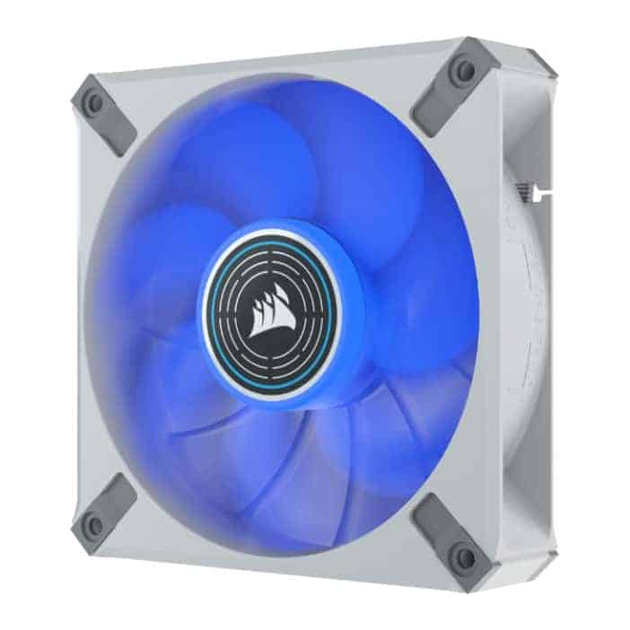 (image for) Corsair ML120 LED ELITE 120mm Blue LED Fan Single Pack White